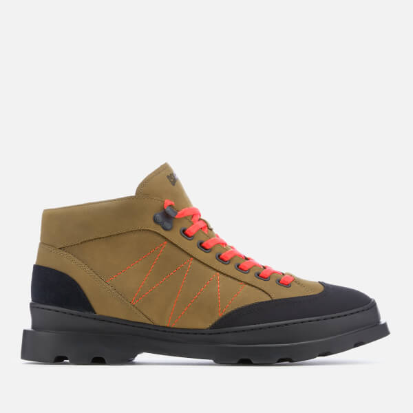 Camper Men's Brutus Hiker Style Boots - Medium Brown Mens Footwear ...