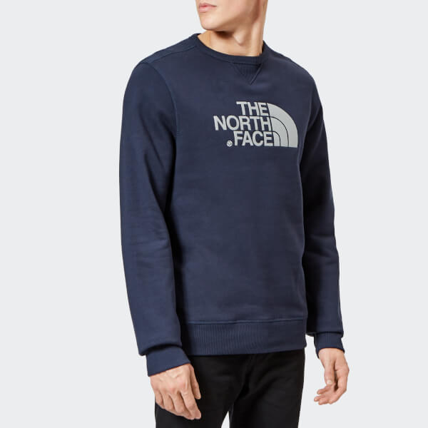The North Face Men's Drew Peak Crew Neck Sweatshirt - Urban Navy Mens ...