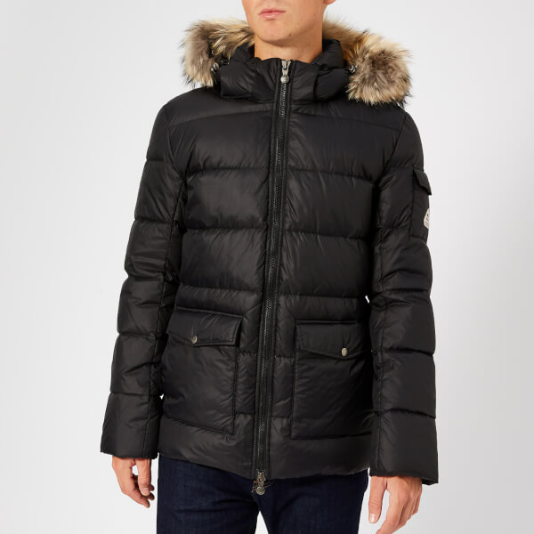 Pyrenex Men's Authentic Jacket Matte Fur - Black - Free UK Delivery ...