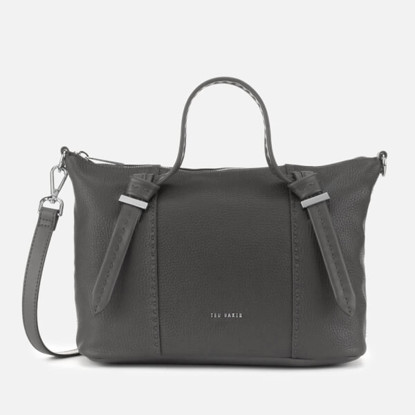Ted Baker Women's Olmia Knotted Handle Small Tote Bag - Charcoal