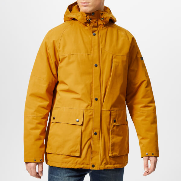 Barbour International Men's Ridge Jacket Yellow Clothing