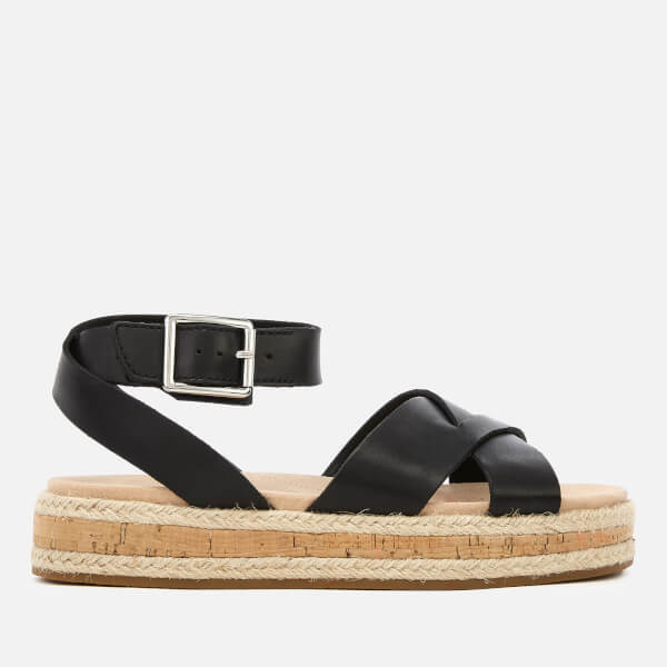 clarks botanic slide black