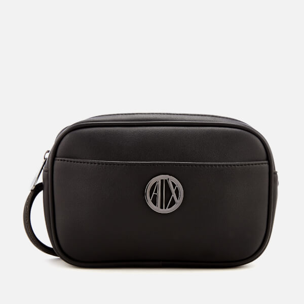 Armani Exchange Women's Small Logo Cross Body Bag Black