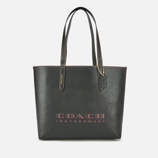 Coach Women&#39;s Crossgrain Leather 195 Tote Bag - Black