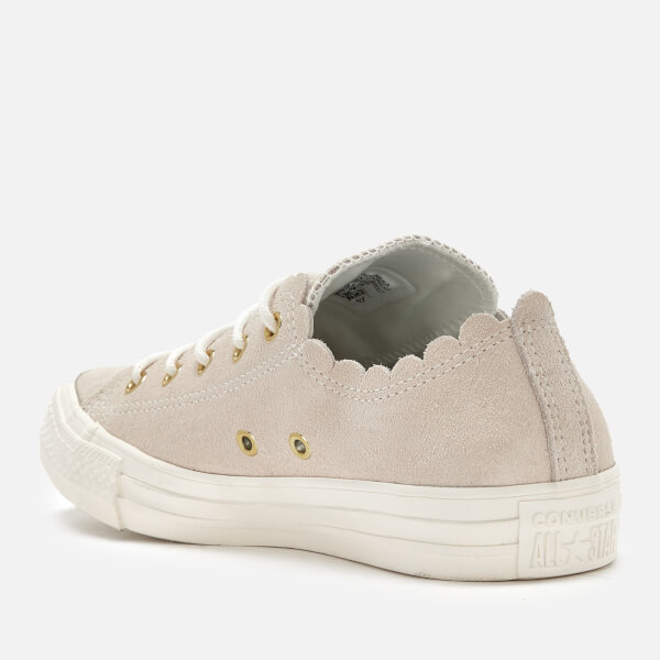 white scalloped converse