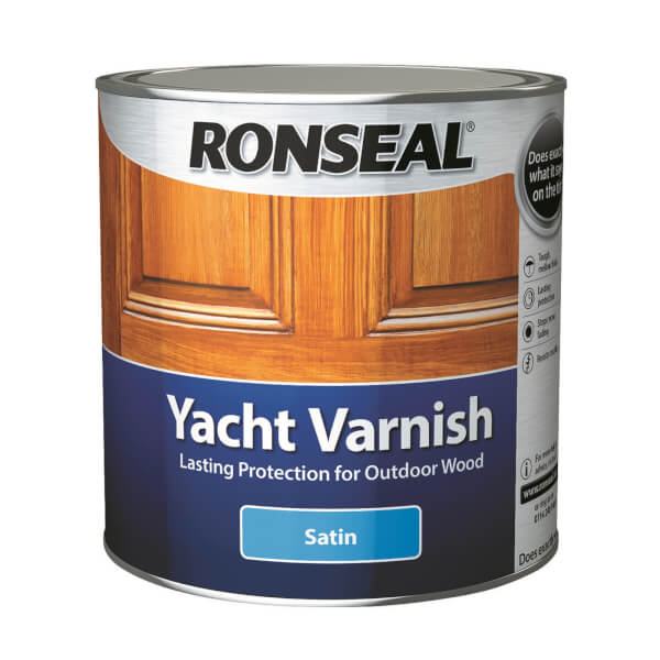 Ronseal Yacht Varnish Satin 1L Homebase Ronseal Yacht Varnish Satin 1L Homebase