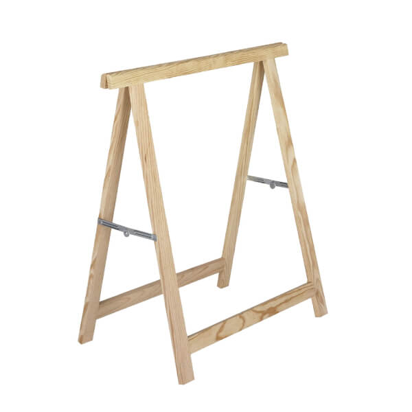 Pine Wood Trestle Leg Homebase