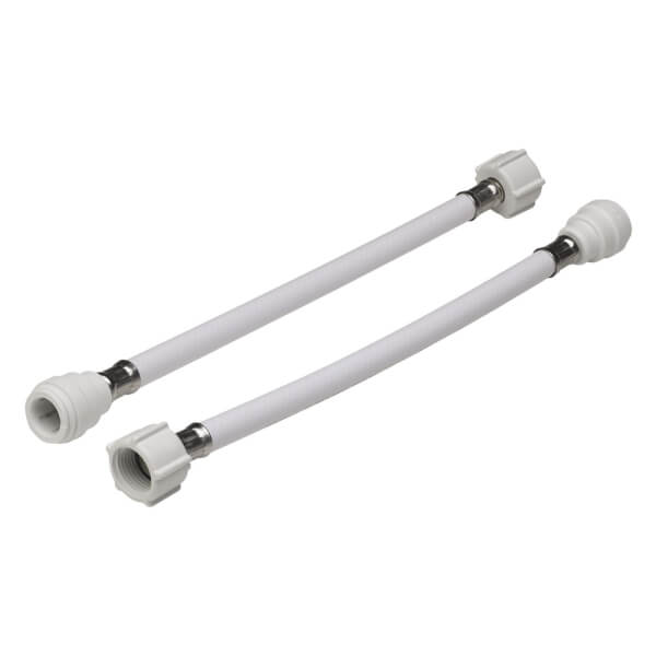 JG Speedfit Toilet Hose Connector 15mm x 1/2in Homebase