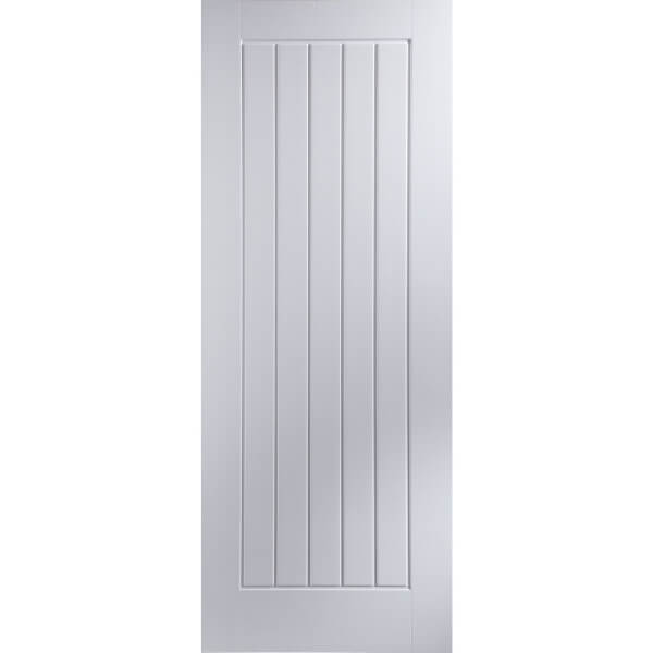 Cottage Moulded Primed Woodgrain Internal Door 762mm Wide Homebase