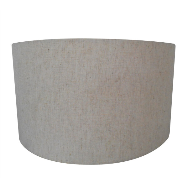 Drum Lamp Shade with Diffuser Cream 40cm Homebase