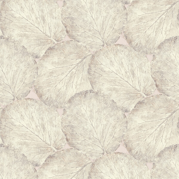 Arthouse Beech Leaf Textured Blush Wallpaper Homebase