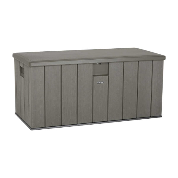 Lifetime Outdoor Plastic Storage Box 568 Litres Homebase