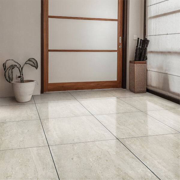 Kendal Grey Floor Tile 33x33 Homebase