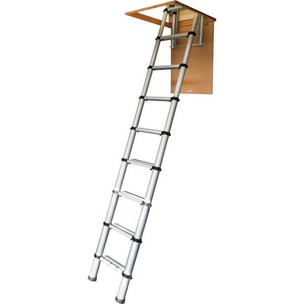 Telescopic Loft Ladder 2.9m Homebase