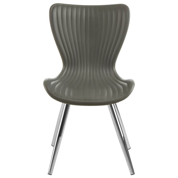 Stockholm Dining Chair Grey Homebase