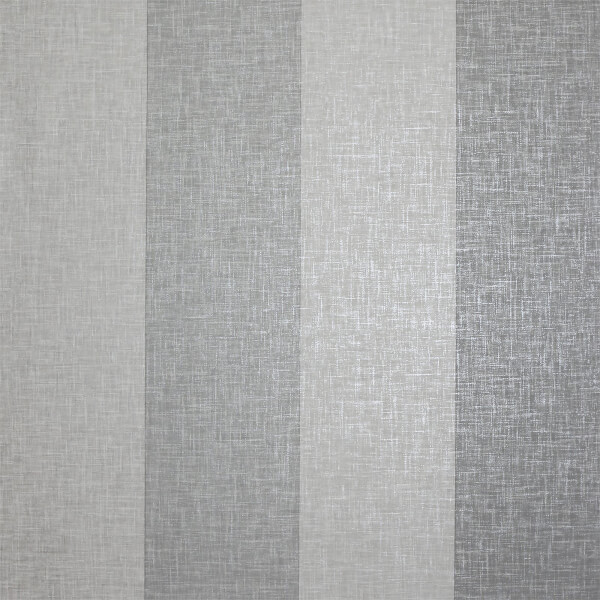 Arthouse Linen Stripe Textured Metallic Grey Wallpaper Homebase
