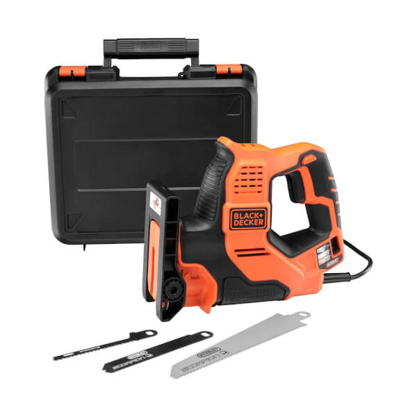 BLACK+DECKER Scorpion Autoselect 500W Powered Hand Saw with Blades and