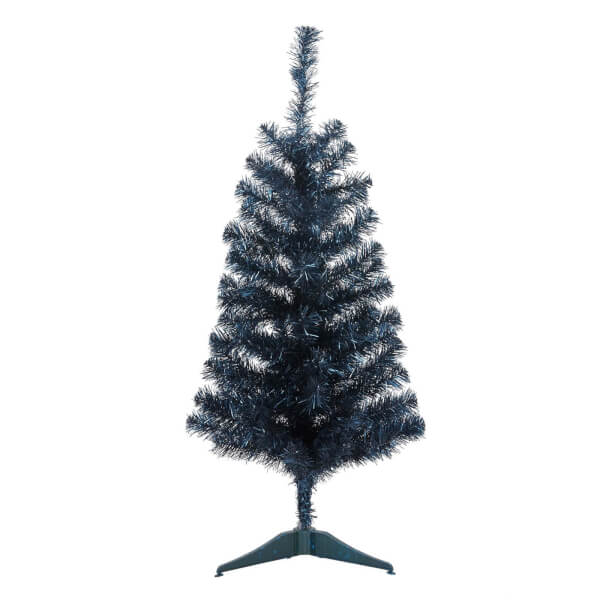 A. Dark Blue Tinsel Tree Homebase