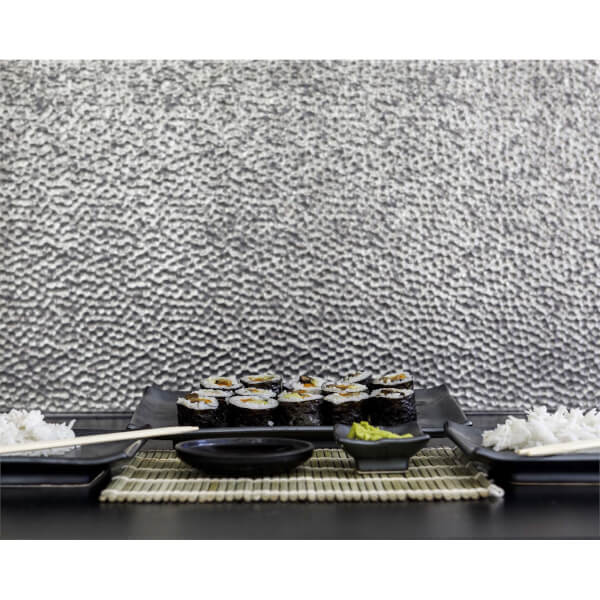 Innovera Decor 3d Design Wall Tile Kitchen Splashback Cladding Panels Lamina Silver Set Of 6 Homebase