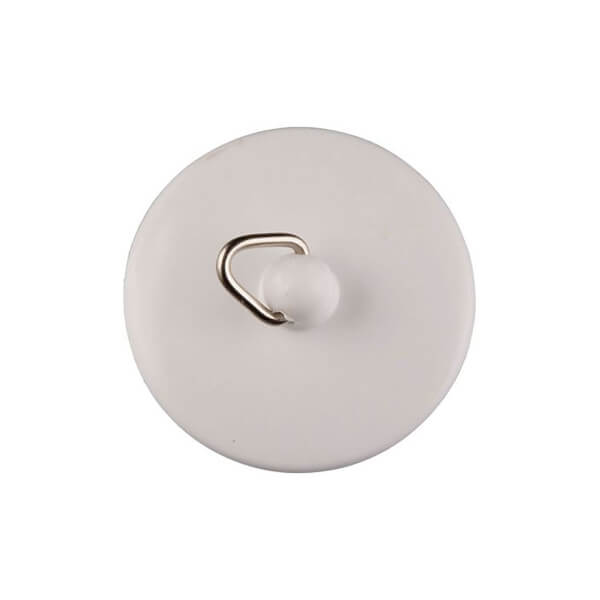Sink or Bath Plug White Homebase