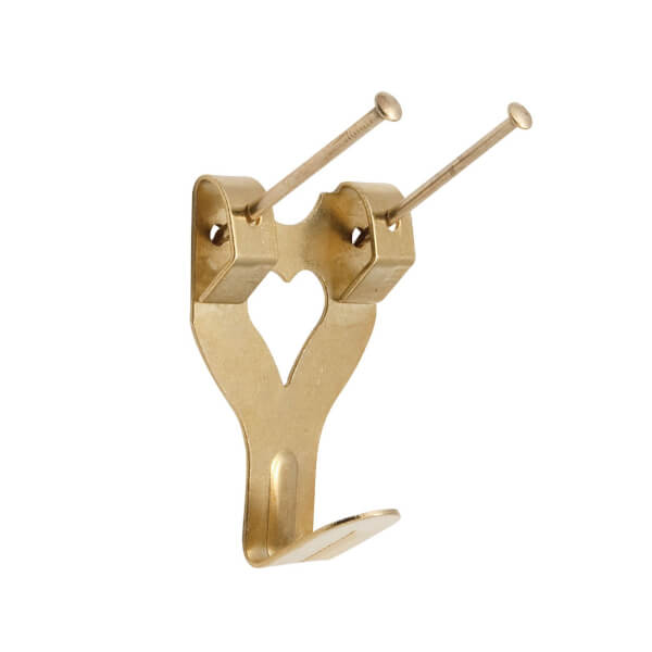 Picture Hook Brass Plated Large 20 Pack Homebase