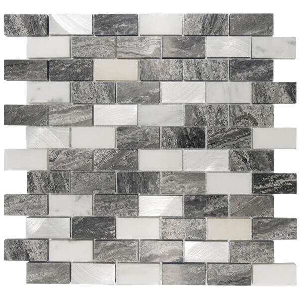 HoM Marble Luxe Mosaic Tile Sheet Homebase