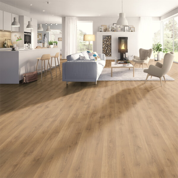 Honey Brook Oak Laminate Flooring Homebase