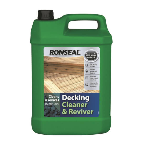 Ronseal Decking Cleaner & Reviver 5L Homebase