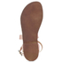 dune sandals rose gold