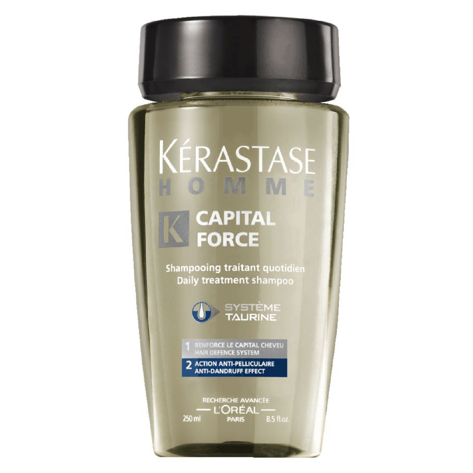 Kérastase Homme Captial Force AntiDandruff Shampoo (250ml) FREE Delivery