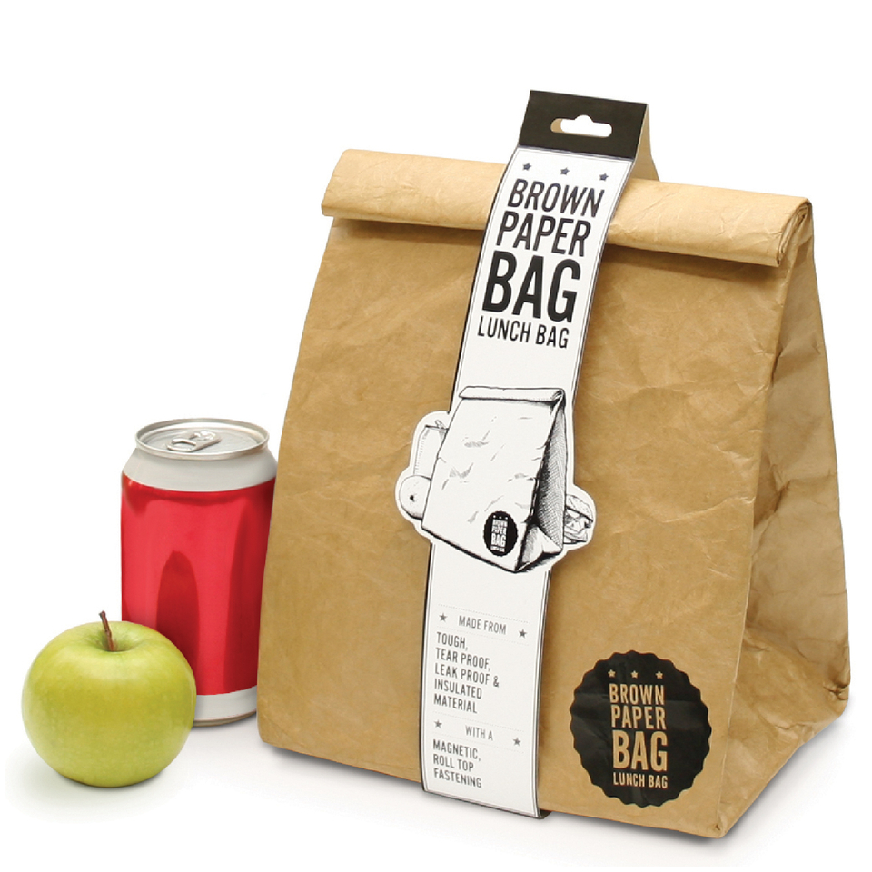 Brown Paper Bag - Insulated Lunch Bag Traditional Gifts | 0