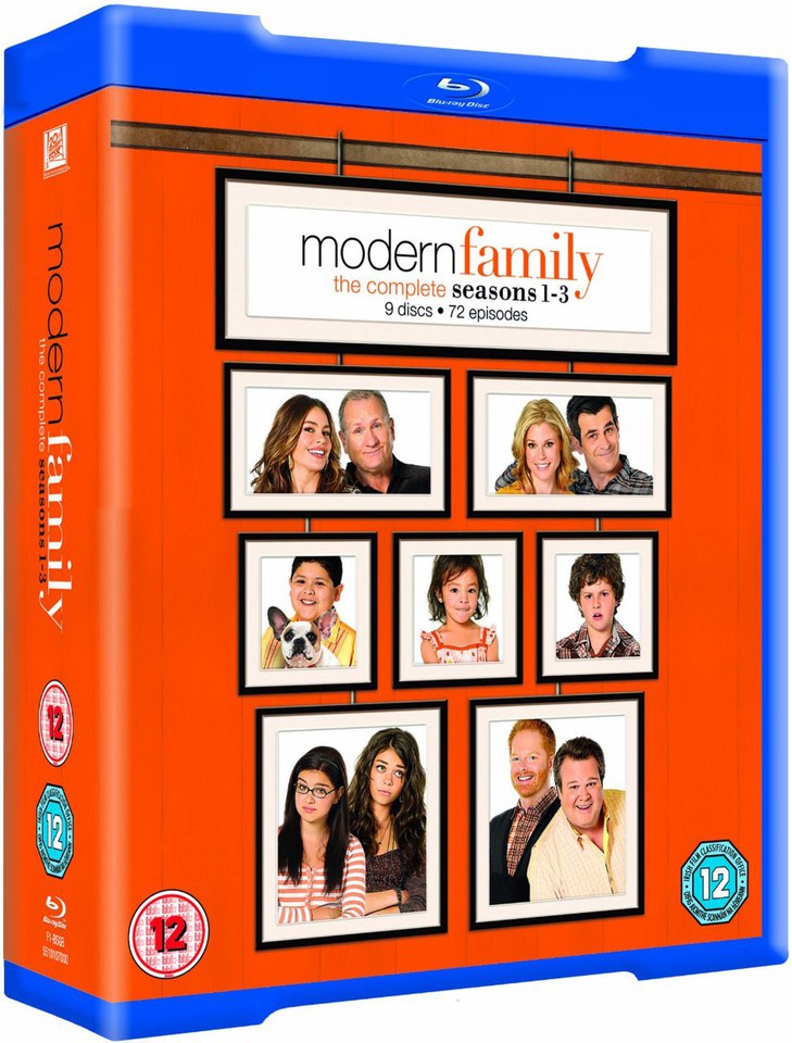 Modern Family Seasons 1 3 Blu Ray Zavvi Us