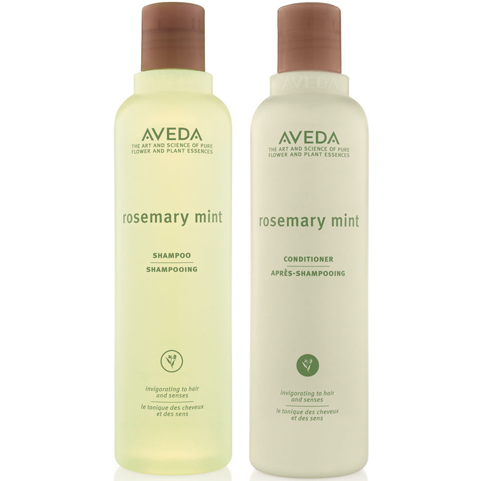 Aveda Rosemary Mint Duo Shampoo & Conditioner LOOKFANTASTIC