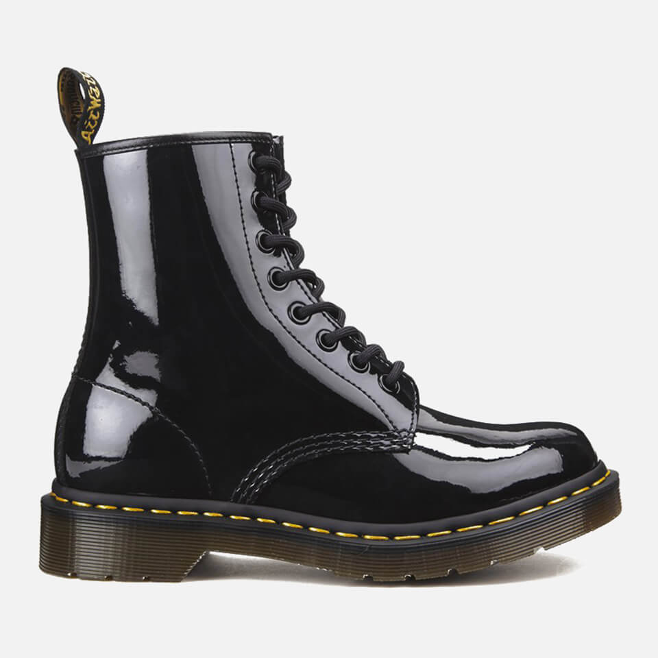 dr martens women's patent shoes