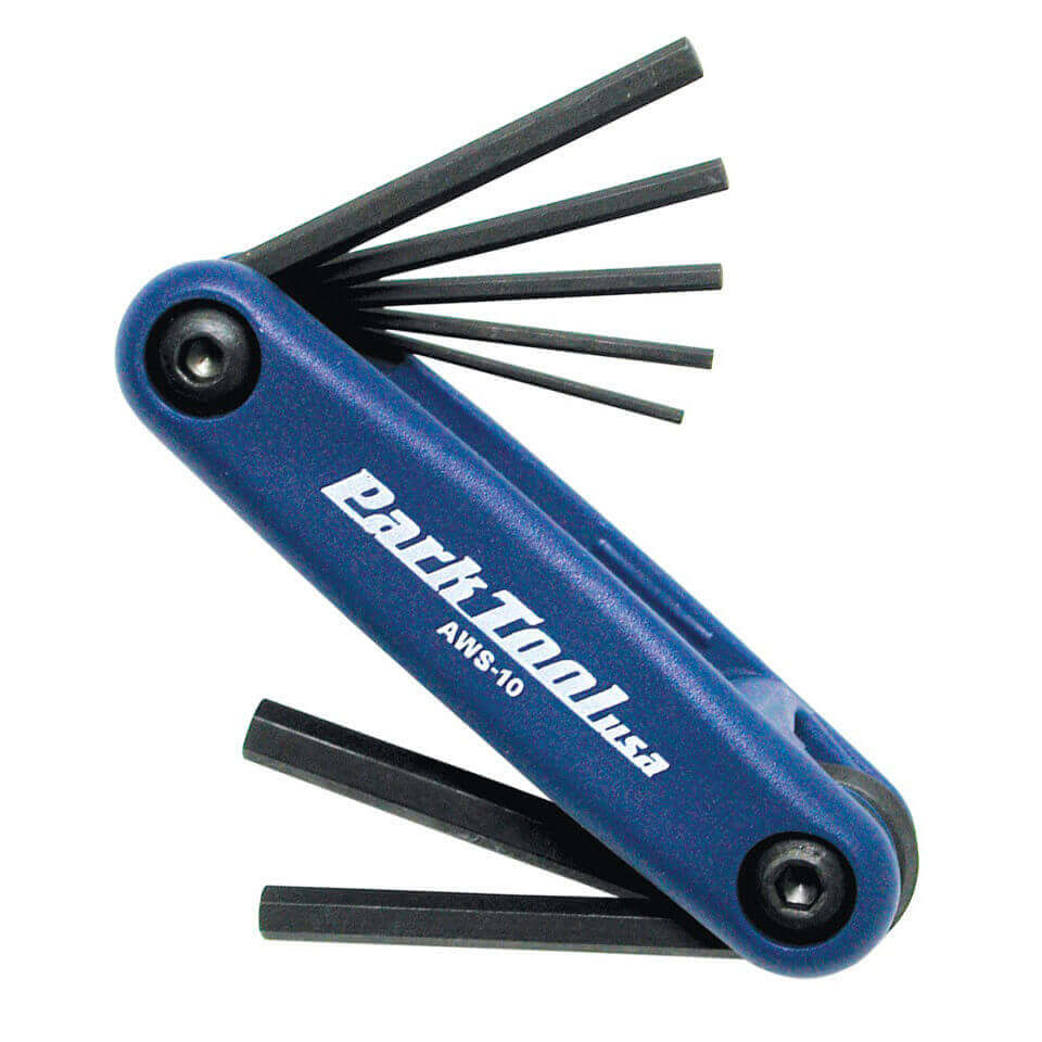 Park Tool Aws 10 Fold Up Hex Wrench Set Probikekit Com