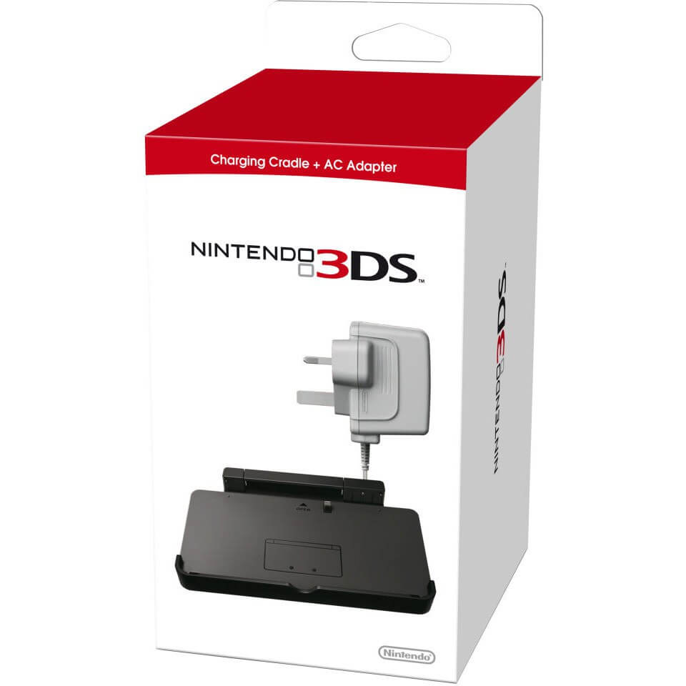 Nintendo 3DS Charging Cradle + AC Adapter Nintendo Official UK Store