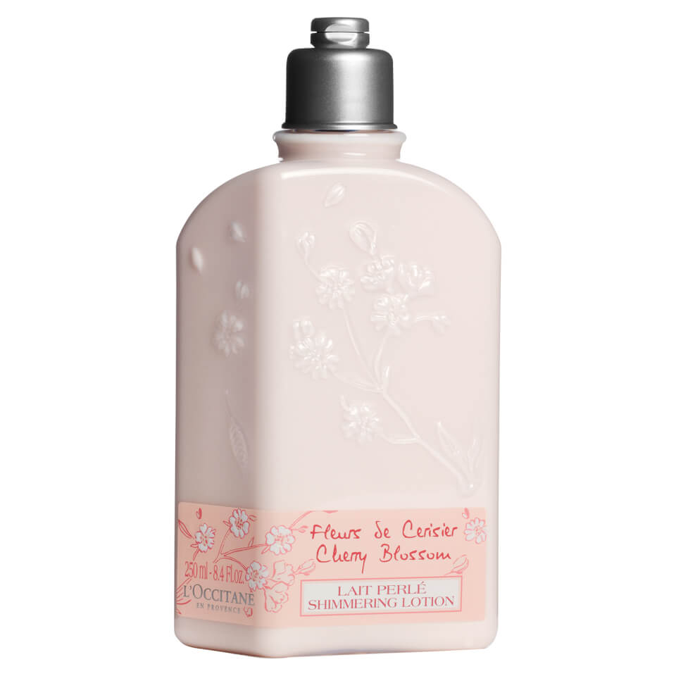 L Occitane Cherry Blossom Shimmering Body Lotion Skinstore