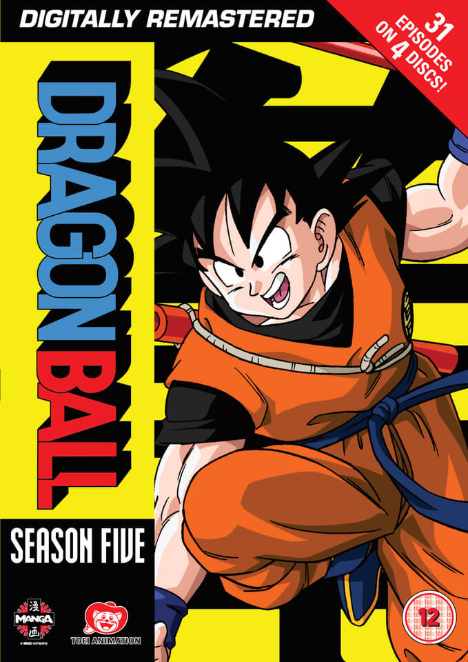 Dragon Ball Season 5 Episodes 123 153 Dvd Zavvi Uk