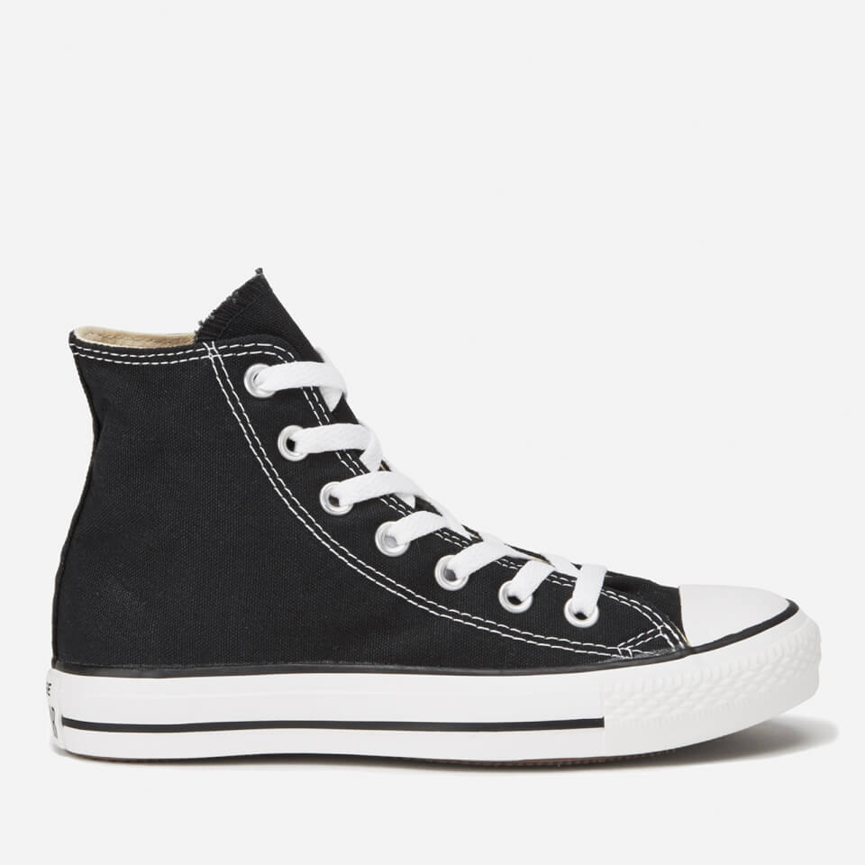 Converse Chuck Taylor All Star Canvas Hi-Top Trainers - Black | FREE UK ...