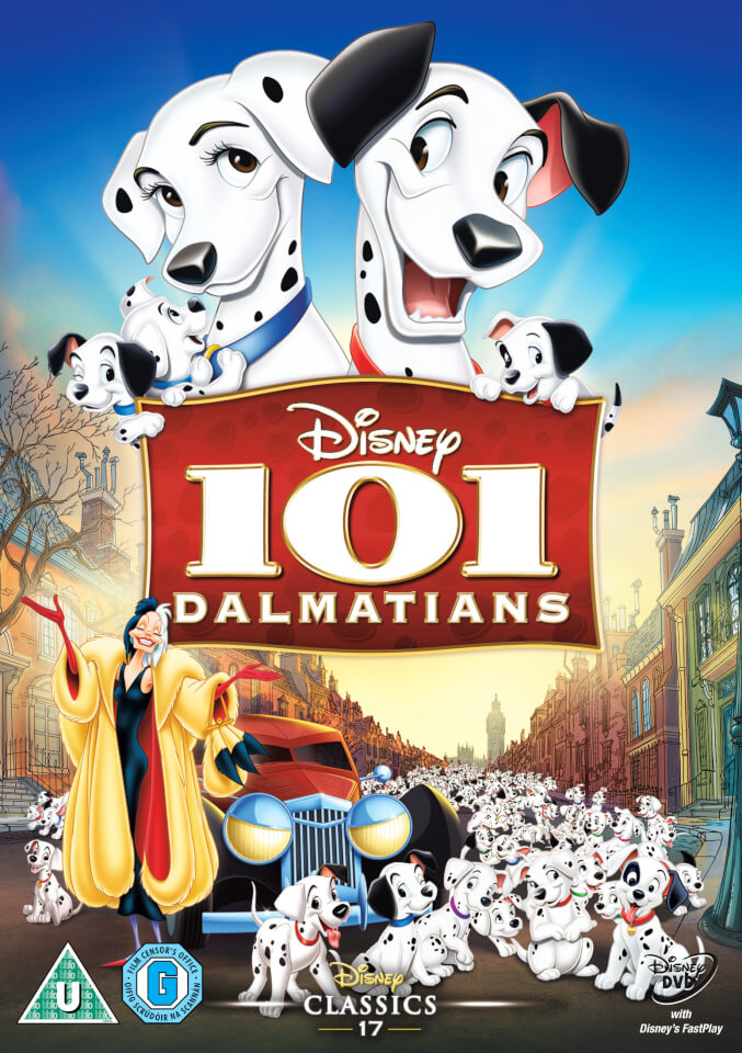 101 Dalmatians DVD | Zavvi.com