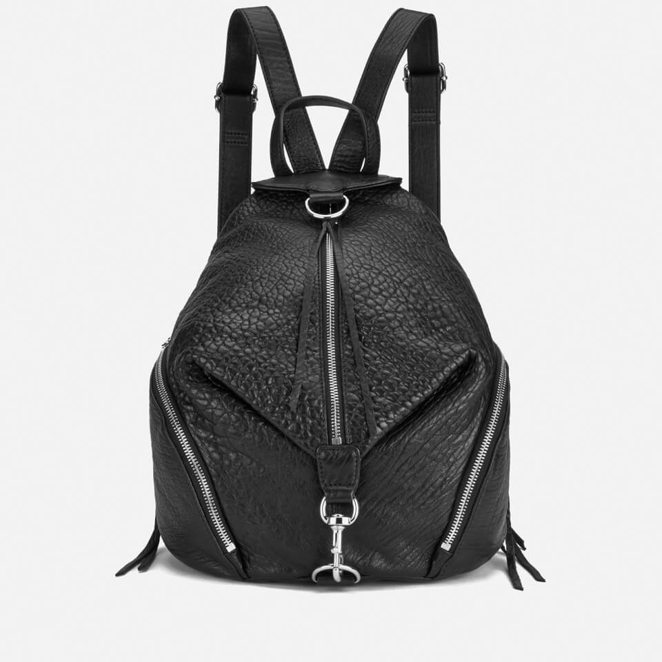 Rebecca Minkoff Women&#39;s Julian Leather Backpack - Black - Free UK Delivery Available