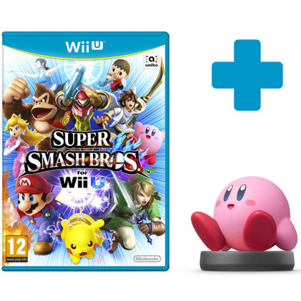 Super Smash Bros. for Wii U + Kirby No.11 amiibo Nintendo Official UK