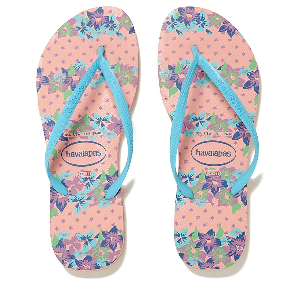 Havaianas Women's Slim Provence Flip Flops - Light Pink | FREE UK ...