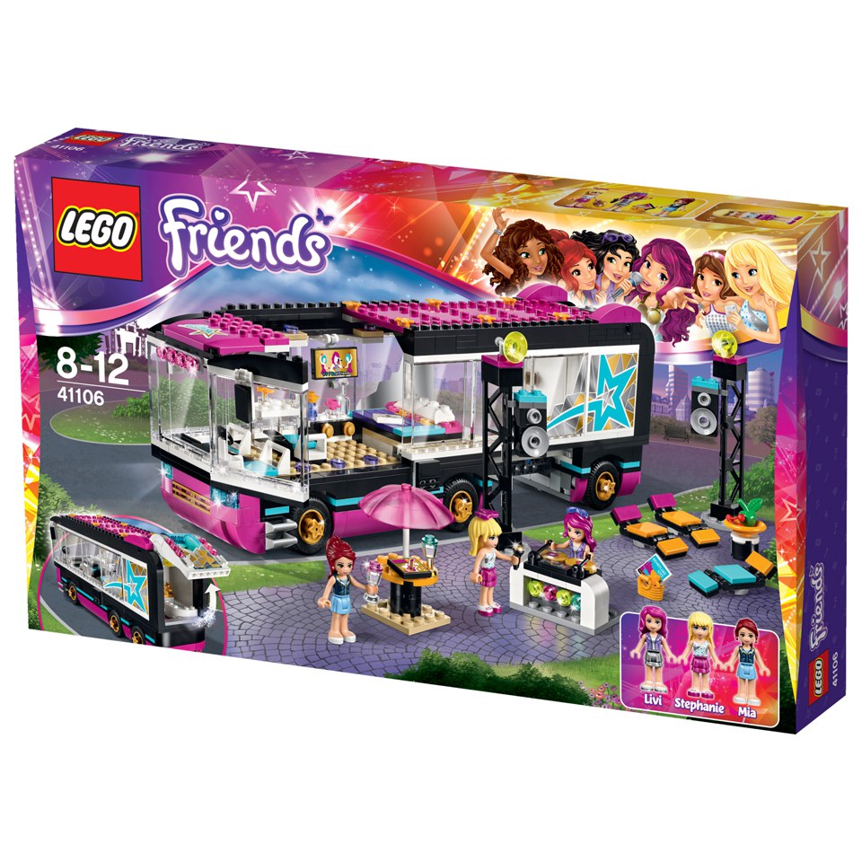 lego friends popstar tour bus