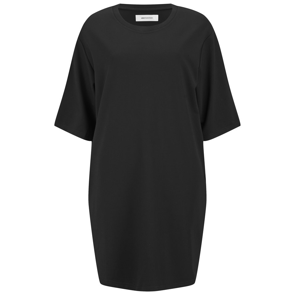 Ash Women's Ashes T-Shirt Dress - Black Womens Clothing | TheHut.com