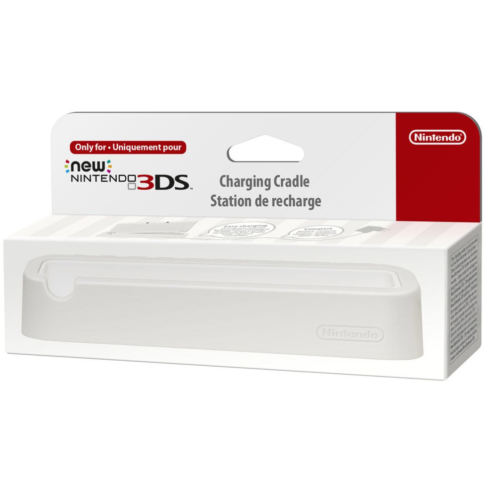 New Nintendo 3DS Charging Cradle (White) Nintendo Official UK Store