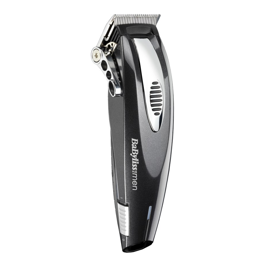 BaByliss For Men Super Clipper - Black/Silver Health & Beauty | TheHut.com