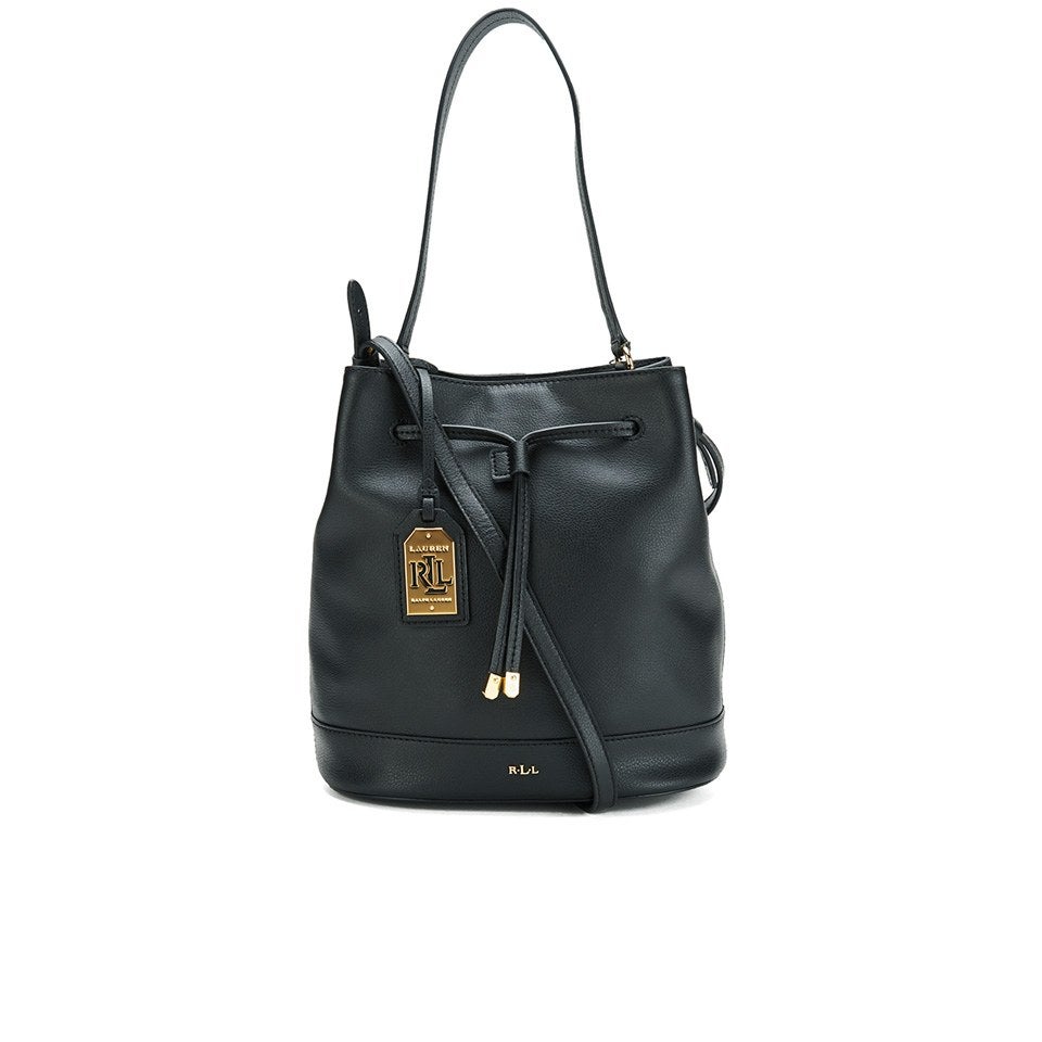 Lauren Ralph Lauren Women's Crawley Drawstring Bag - Black ...