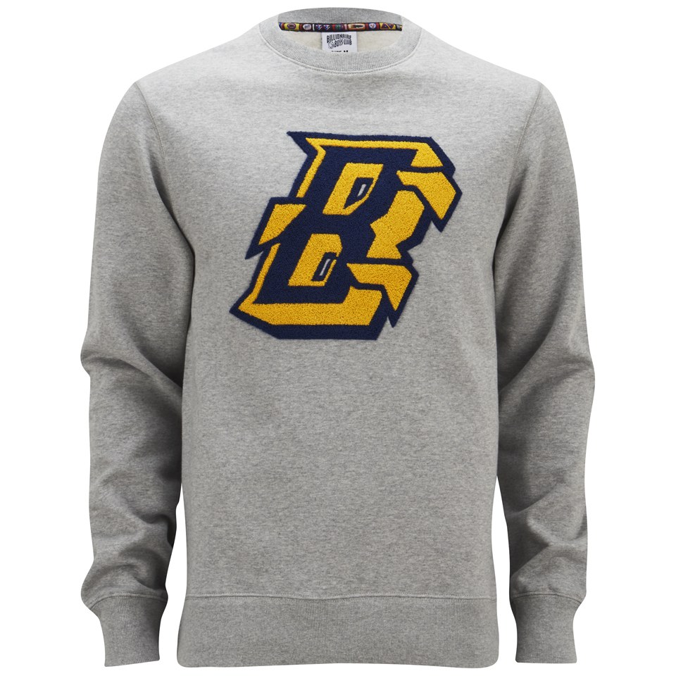 billionaire boys club grey jumper