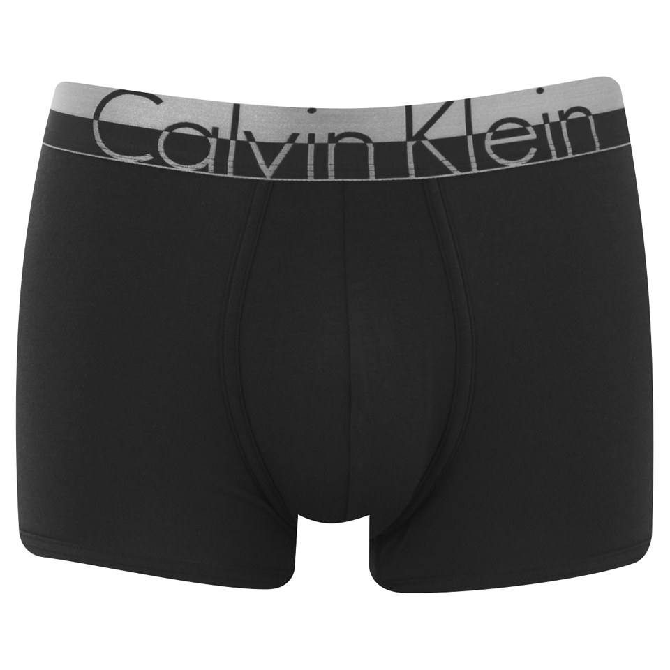 Calvin Klein Men's Magnetic Cotton Trunks - Black Mens Underwear ...